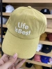 Korean autumn edition three-dimensional embroidered letter baseball cap, all-cotton cap Application Scenario